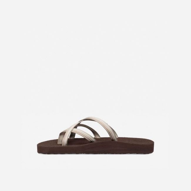 Antiguous Birch Teva Olowahu Women's Sandals | 6QVJ2M3