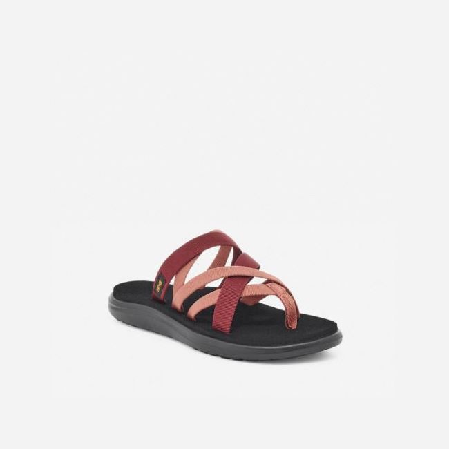 Aragon / Syrah Teva Voya Zillesa Women's Flip Flops | 9JHDYJ1