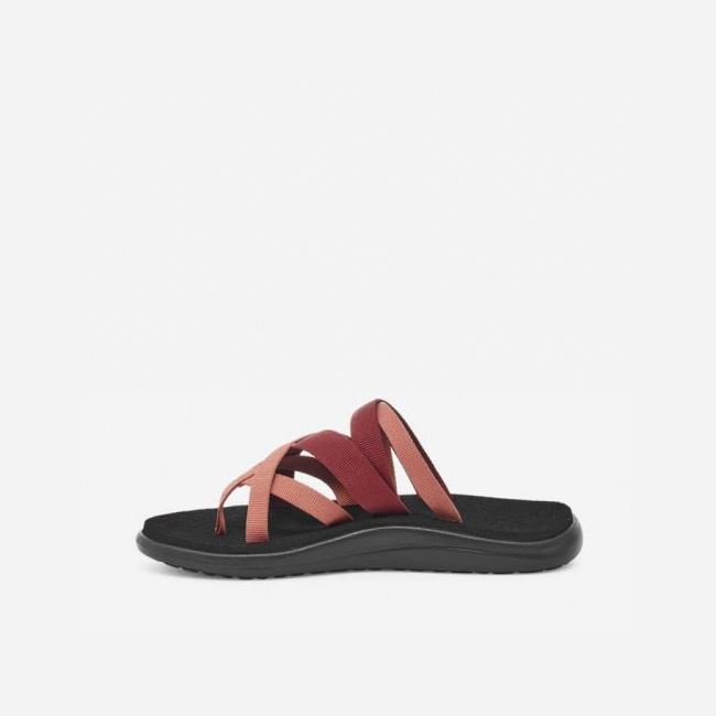 Aragon / Syrah Teva Voya Zillesa Women's Flip Flops | 9JHDYJ1