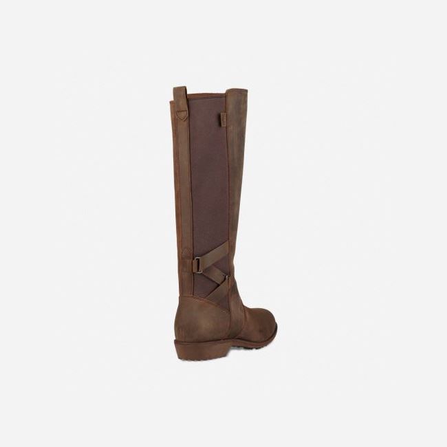 Bison Teva Ellery Tall WP Women's Boots | SL3JKY8