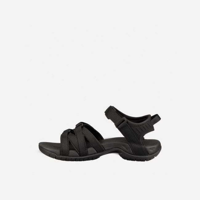 Black / Black Teva Tirra Women's Sandals | KRX05HK