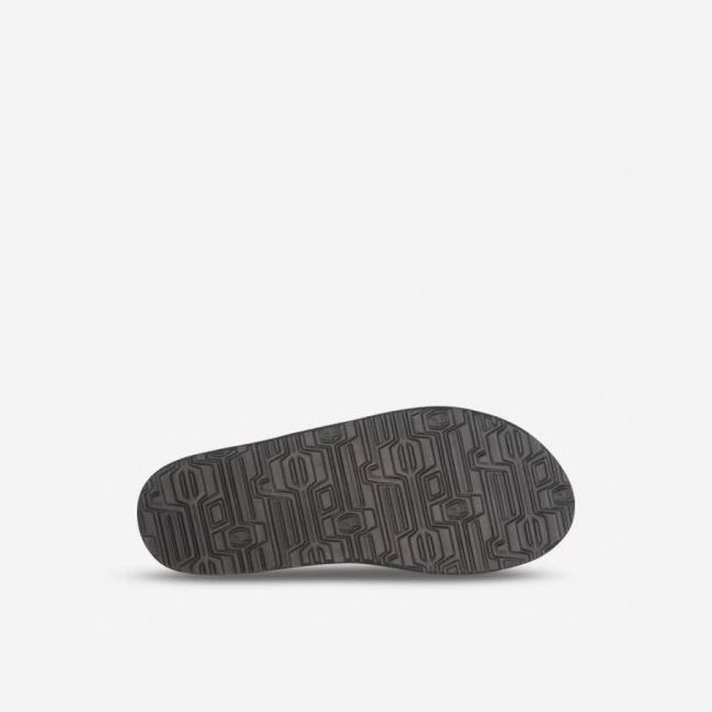 Black / Blue Teva Mush II Women's Flip Flops | UAC3N7Z