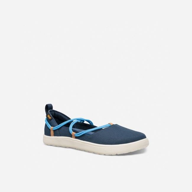 Black / Blue Teva Voya Infinity MJ Women's Sneakers | CDFQ8QQ