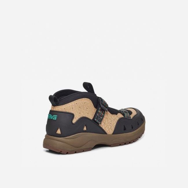 Black / Brown Teva Revive '94 Mid Women's Boots | 1W0O7QQ