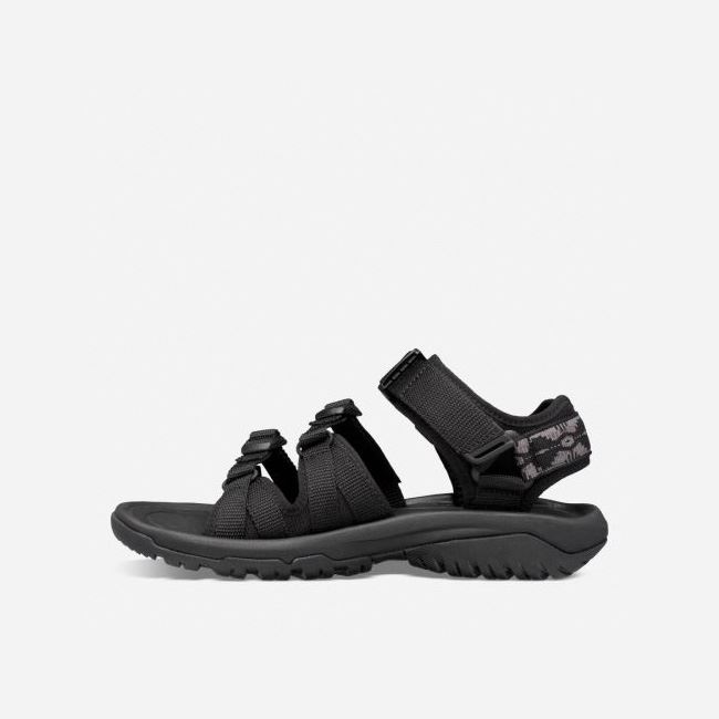 Black / Grey Teva Hurricane XLT2 Alp Men's Sandals | 9E4K6D9