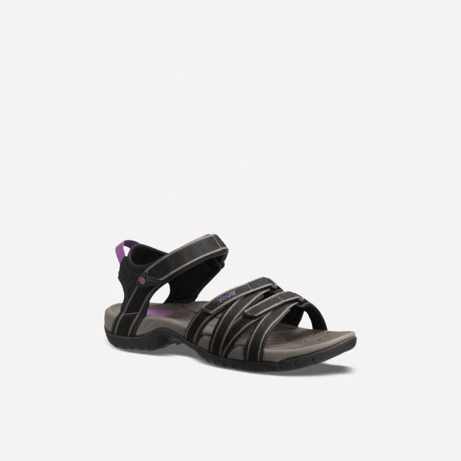 Black / Grey Teva Tirra Women's Sandals | 3ZJZL4D