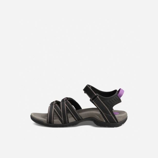 Black / Grey Teva Tirra Women's Sandals | 3ZJZL4D