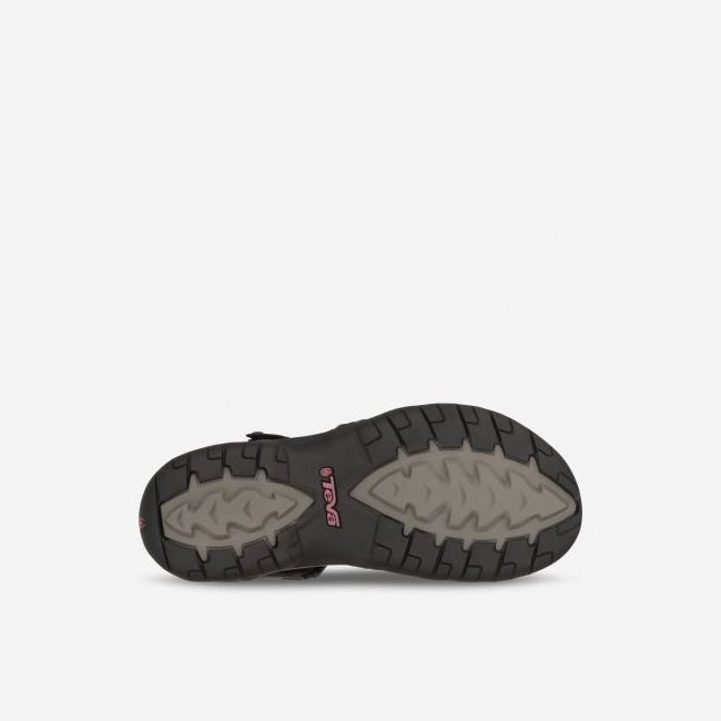 Black / Grey Teva Tirra Women's Sandals | 3ZJZL4D