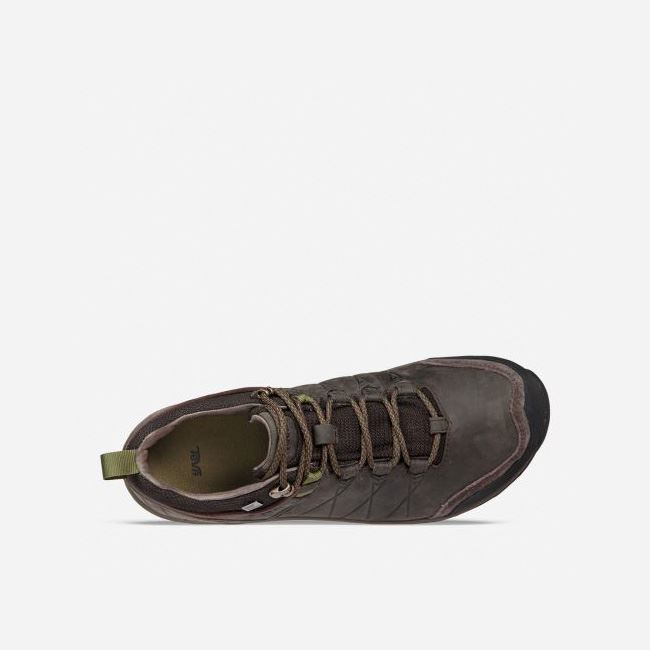 Black Olive Teva Arrowood Riva WP Men's Sneakers | HI57QL8