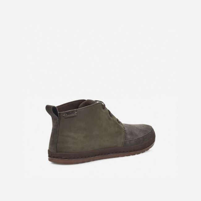 Black Olive Teva Canyon Life Chukka Men's Boots | JYHRG8O