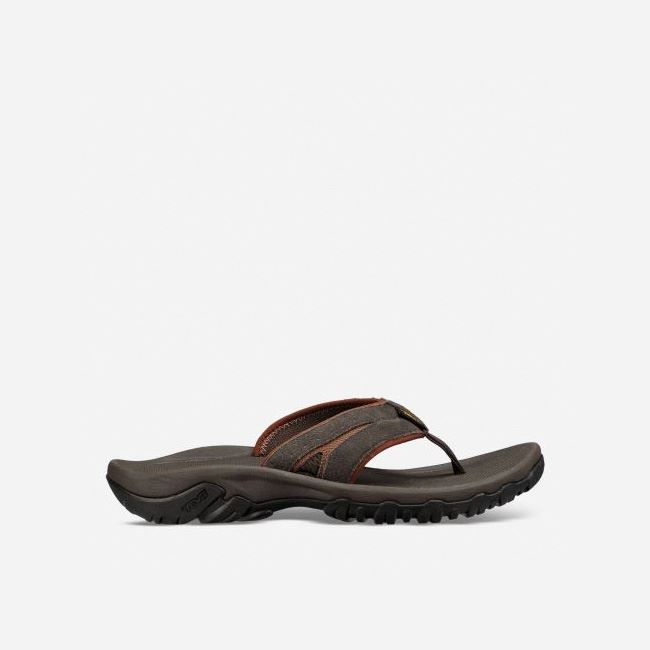 Black Olive Teva Katavi 2 Thong Men\'s Sandals | 5LA546P