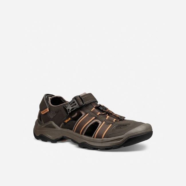 Black Olive Teva Omnium 2 Men's Sandals | 4VEQ2UH