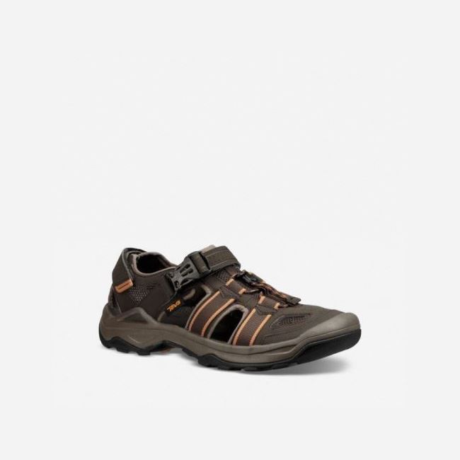 Black Olive Teva Omnium 2 Men's Shoes | CCABQXN