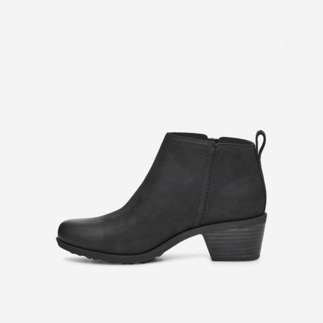 Black Teva Anaya Bootie RR Women's Boots | SISUGYU