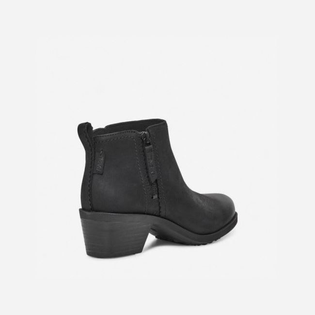 Black Teva Anaya Bootie RR Women's Boots | SISUGYU