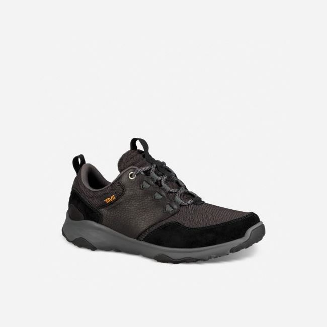 Black Teva Arrowood Venture WP Men's Lace Ups | T23AD3K