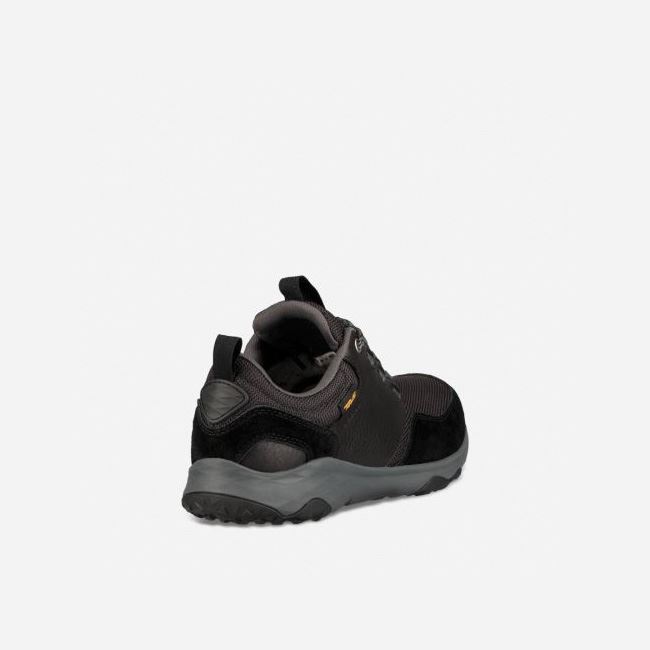 Black Teva Arrowood Venture WP Men's Sneakers | VBIYXHJ