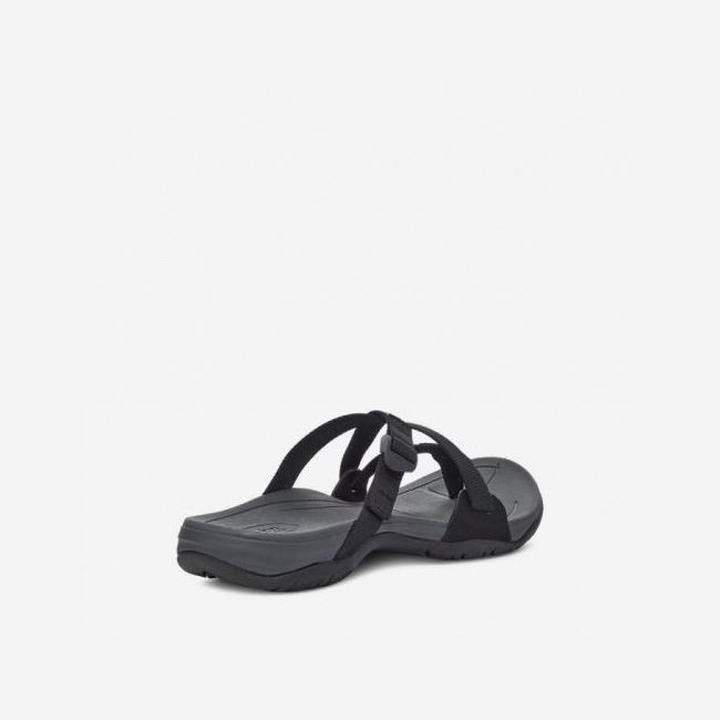 Black Teva Ascona Flip Women's Sandals | G19EWWK