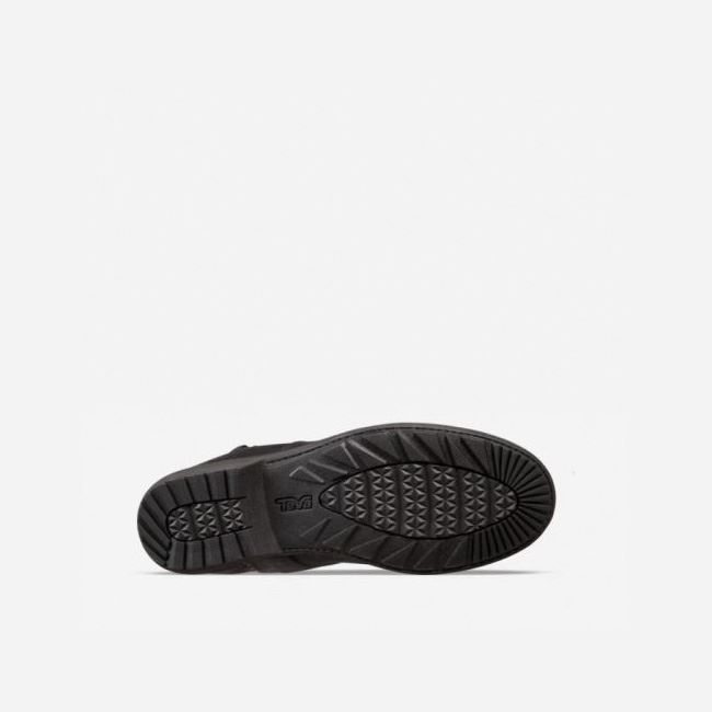 Black Teva Ellery Tall Waterproof Women's Shoes | 8BVYUVC