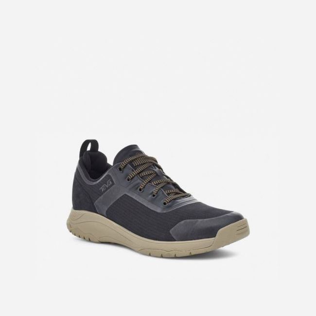 Black Teva Gateway Low Men's Boots | 44FJTKM