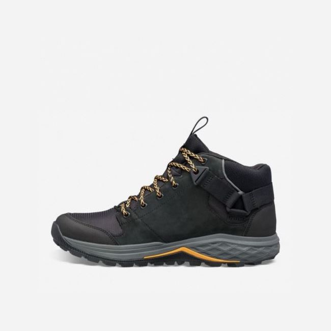 Black Teva Grandview Gore-Tex Men's Shoes | X8QGF7X