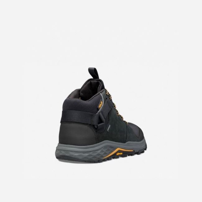 Black Teva Grandview Gore-Tex Men's Shoes | X8QGF7X