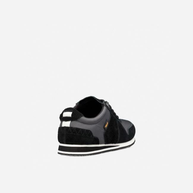 Black Teva Highside '84 Women's Sneakers | Q8WIS7C