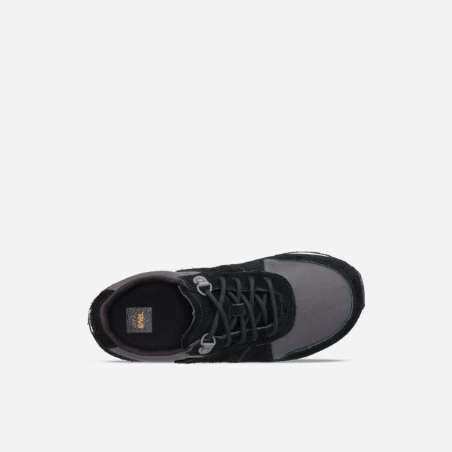 Black Teva Highside '84 Women's Sneakers | Q8WIS7C