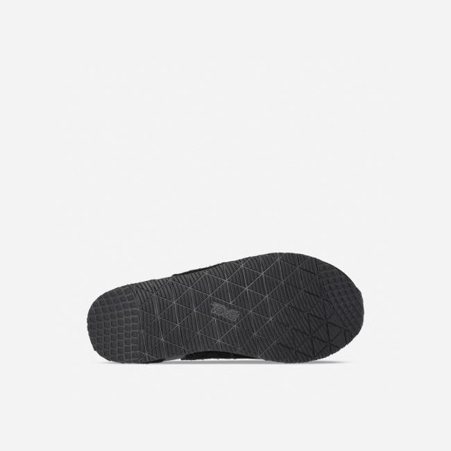 Black Teva Highside '84 Women's Sneakers | Q8WIS7C