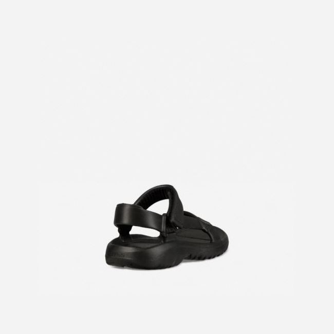 Black Teva Hurricane Drift Kids' Sandals | V0TZSCK