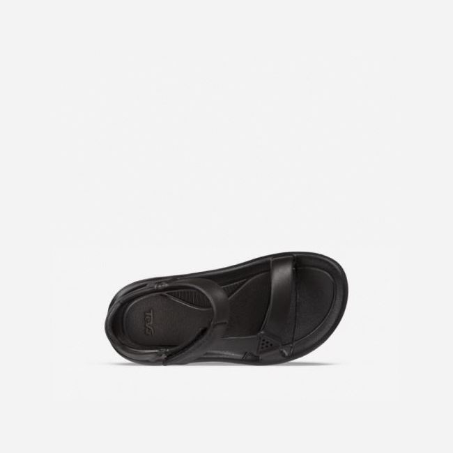 Black Teva Hurricane Drift Kids' Sandals | V0TZSCK