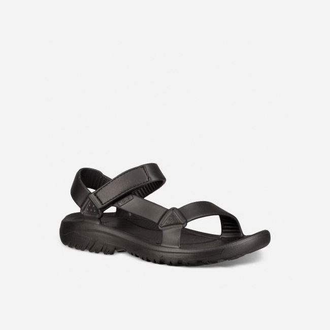 Black Teva Hurricane Drift Men's Sandals | RK0JG20