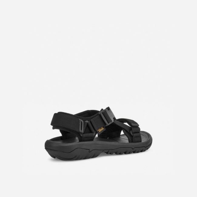 Black Teva Hurricane Verge Men's Sandals | TIPZVP8