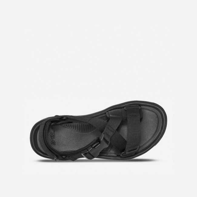 Black Teva Hurricane Verge Men's Sandals | TIPZVP8