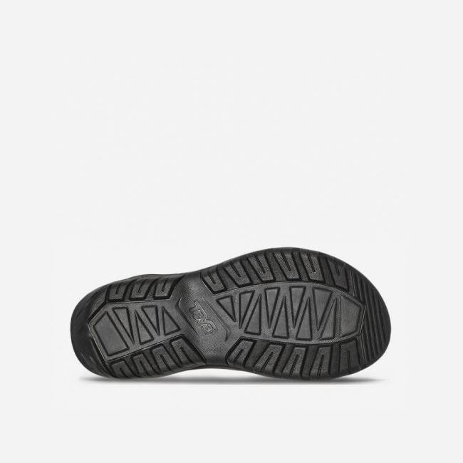 Black Teva Hurricane Verge Men's Sandals | TIPZVP8