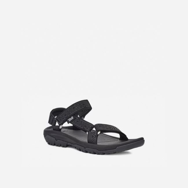 Black Teva Hurricane XLT2 Reflective Women's Sandals | W6G08NN