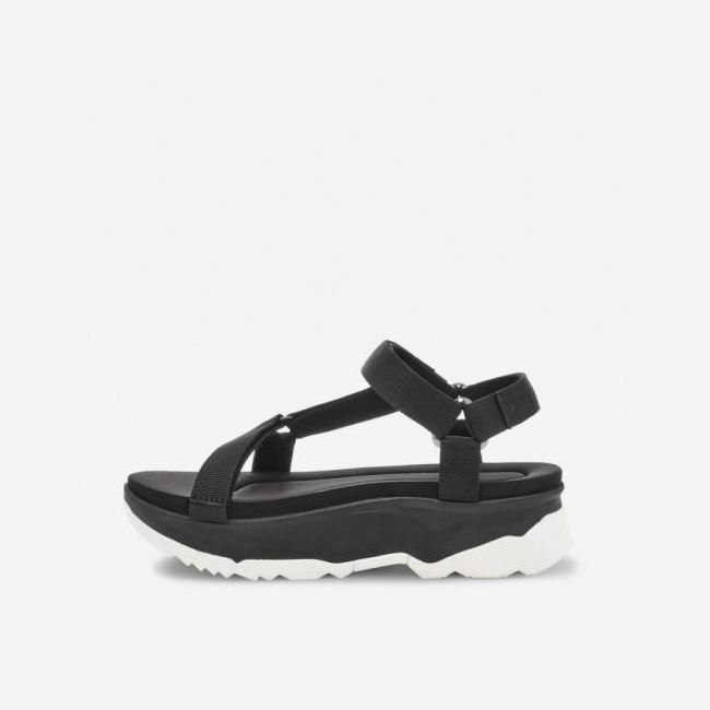 Black Teva Jadito Universal Women's Flatforms | 9JA6X5N