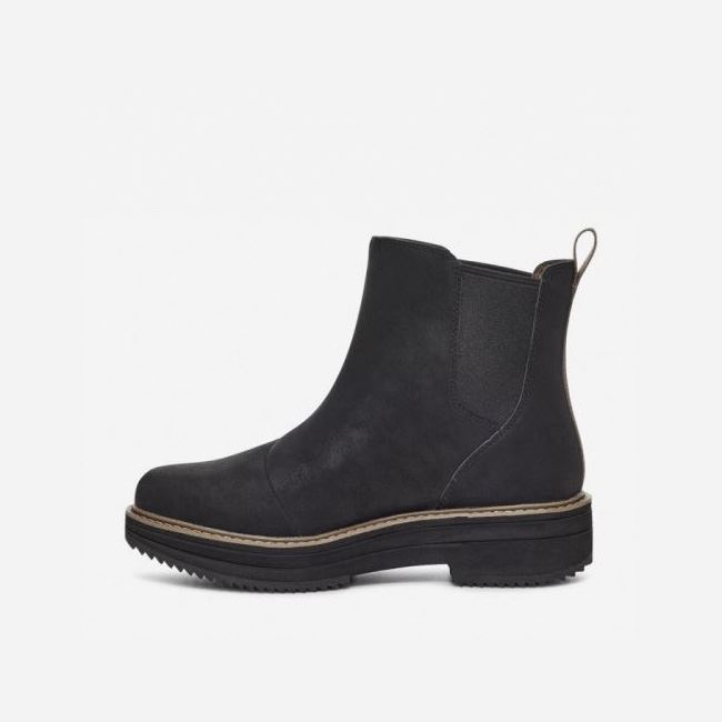 Black Teva Midform Chelsea Women's Boots | 9AX5EZO