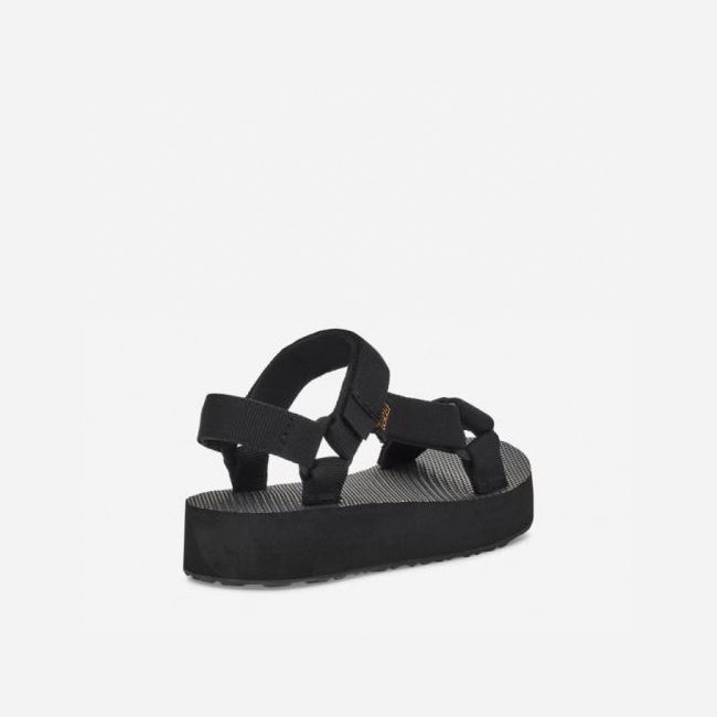 Black Teva Midform Universal Kids' Sandals | ZN2U69S