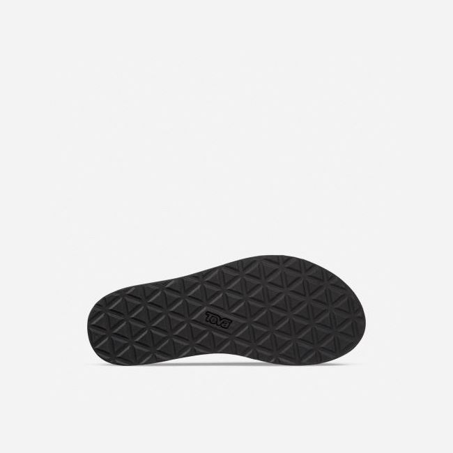 Black Teva Midform Universal Women's Flatforms | YCXP3QR