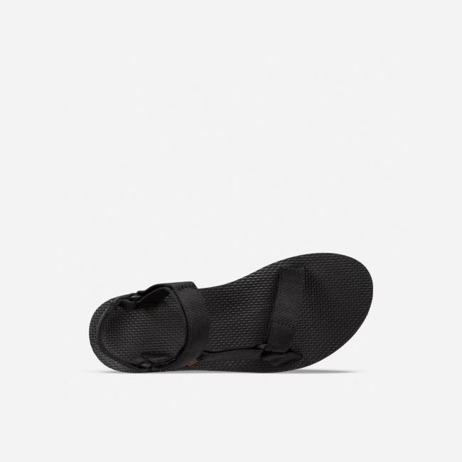 Black Teva Midform Universal Women's Flatforms | YCXP3QR