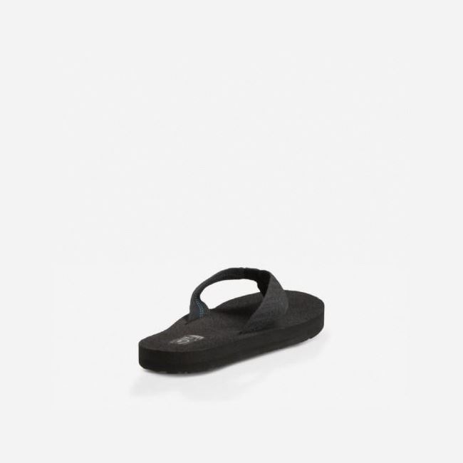 Black Teva Mush II Women's Flip Flops | TERNTVC