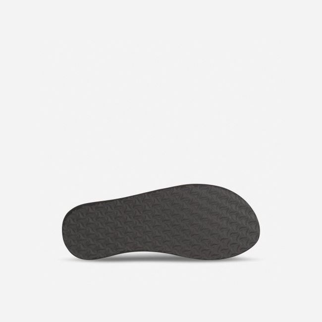 Black Teva Olowahu Women's Flip Flops | 5COAGDA