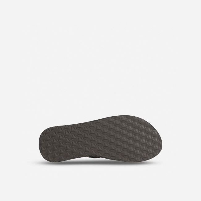 Black Teva Olowahu Women's Flip Flops | 6QN0TZZ