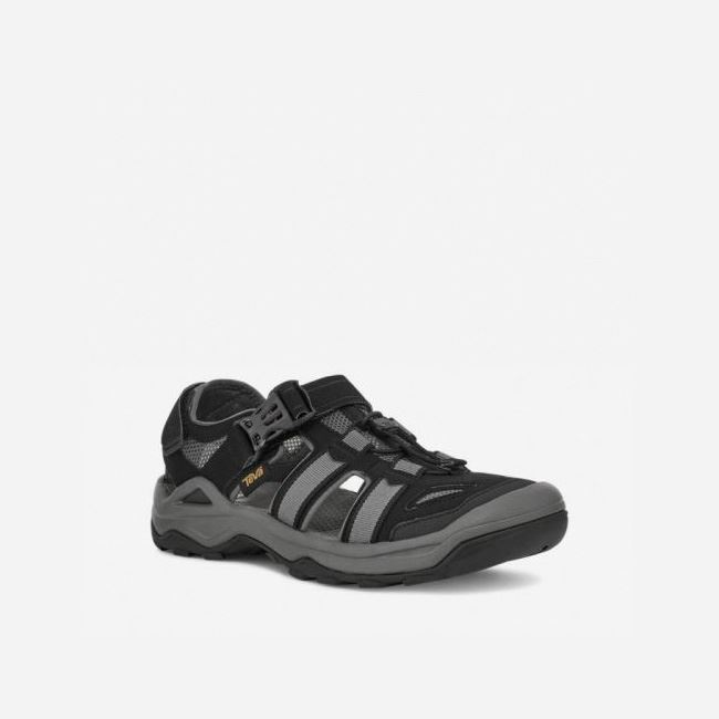 Black Teva Omnium 2 Men's Sandals | 7BUD73M