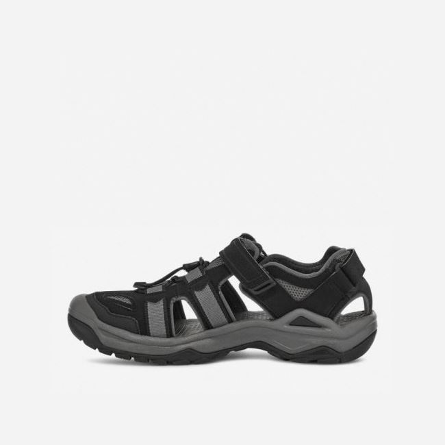 Black Teva Omnium 2 Men's Sandals | 7BUD73M