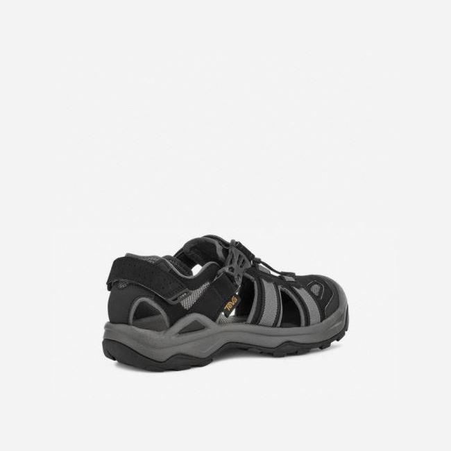 Black Teva Omnium 2 Men's Sandals | 7BUD73M