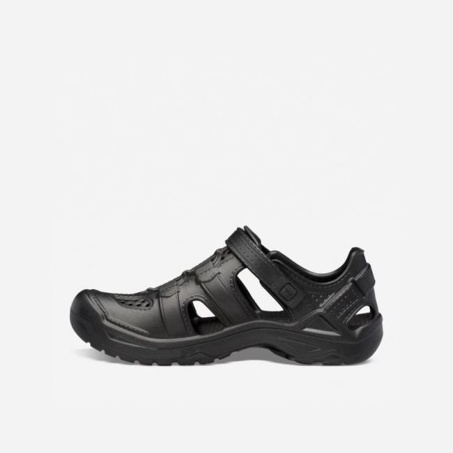 Black Teva Omnium Drift Kids' Sandals | LH36SG3