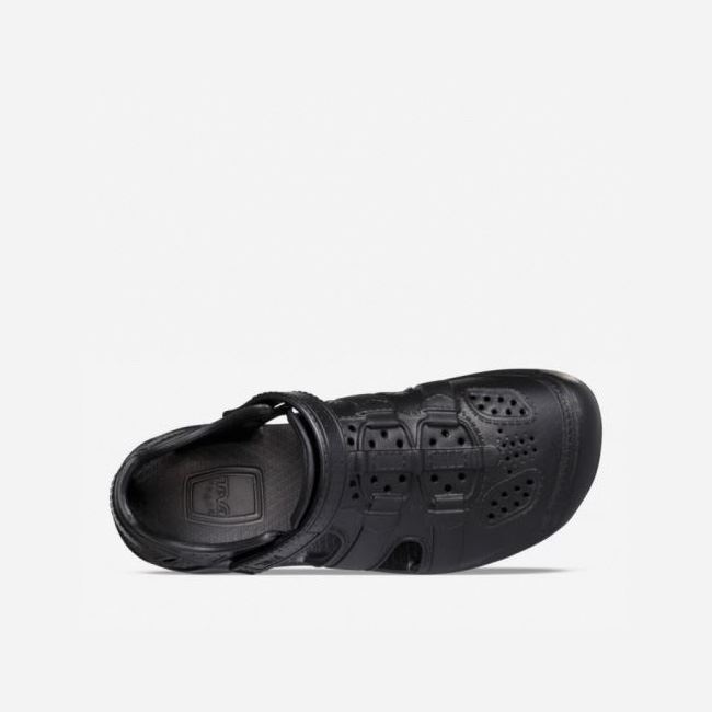 Black Teva Omnium Drift Kids' Sandals | LH36SG3