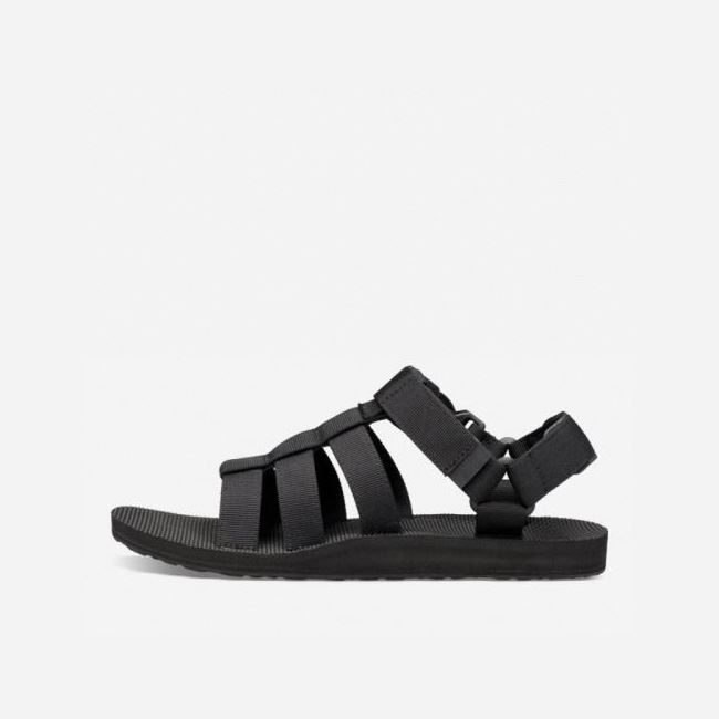 Black Teva Original Dorado Men's Sandals | S902EE3